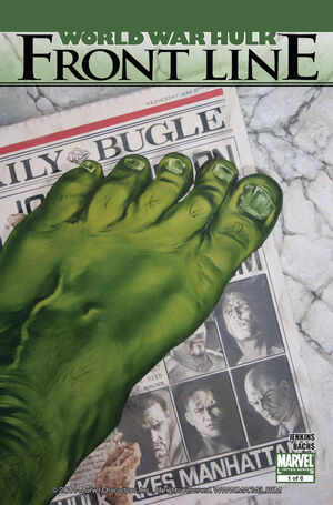 Cover World War Hulk: Front Line #1